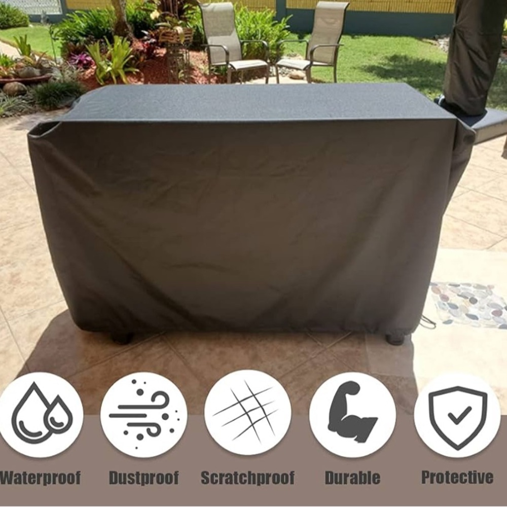 Coosoo table cover Waterproof Fabric UV Resistant Breathable All Weather